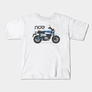 Ride mini blue Kids T-Shirt